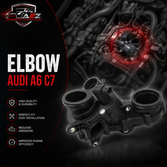 Elbow 059121111CR 059121111AQ 059121111BG 059121111BK 059121111BM 059121111CF Compatible With AUDI A6 C7 (4G2, 4GC) | A6 / S6 & Q7 (4MB, 4MG, 4MQ) Tag:61