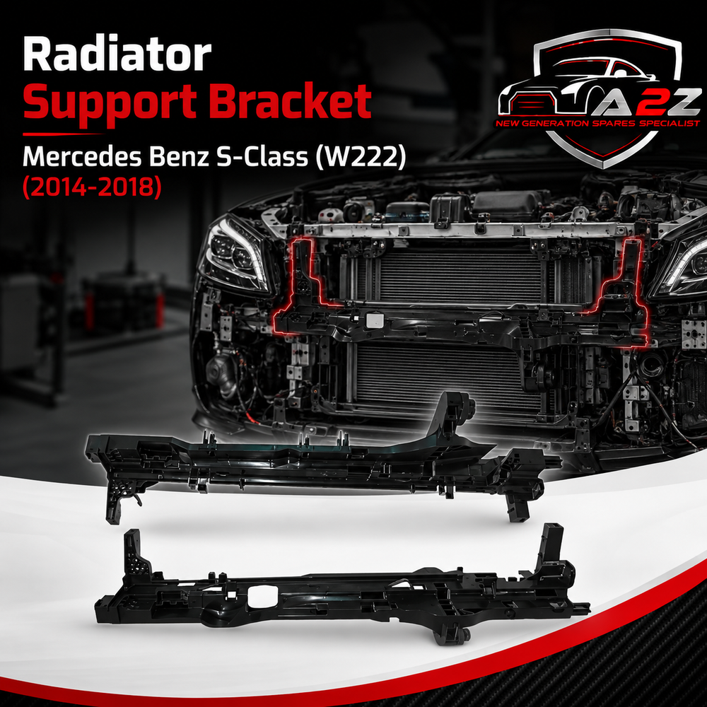 Radiator Support Bracket Left 0995041918 & Right 0995042018 Compatible With Mercedes Benz S-Class (W222) (2014-2018) Tag No.904