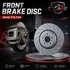 Front Brake Disc Right 34212284102 & Left 34212284101 Set Compatible With BMW 5 Series F10 & 6 Series F06