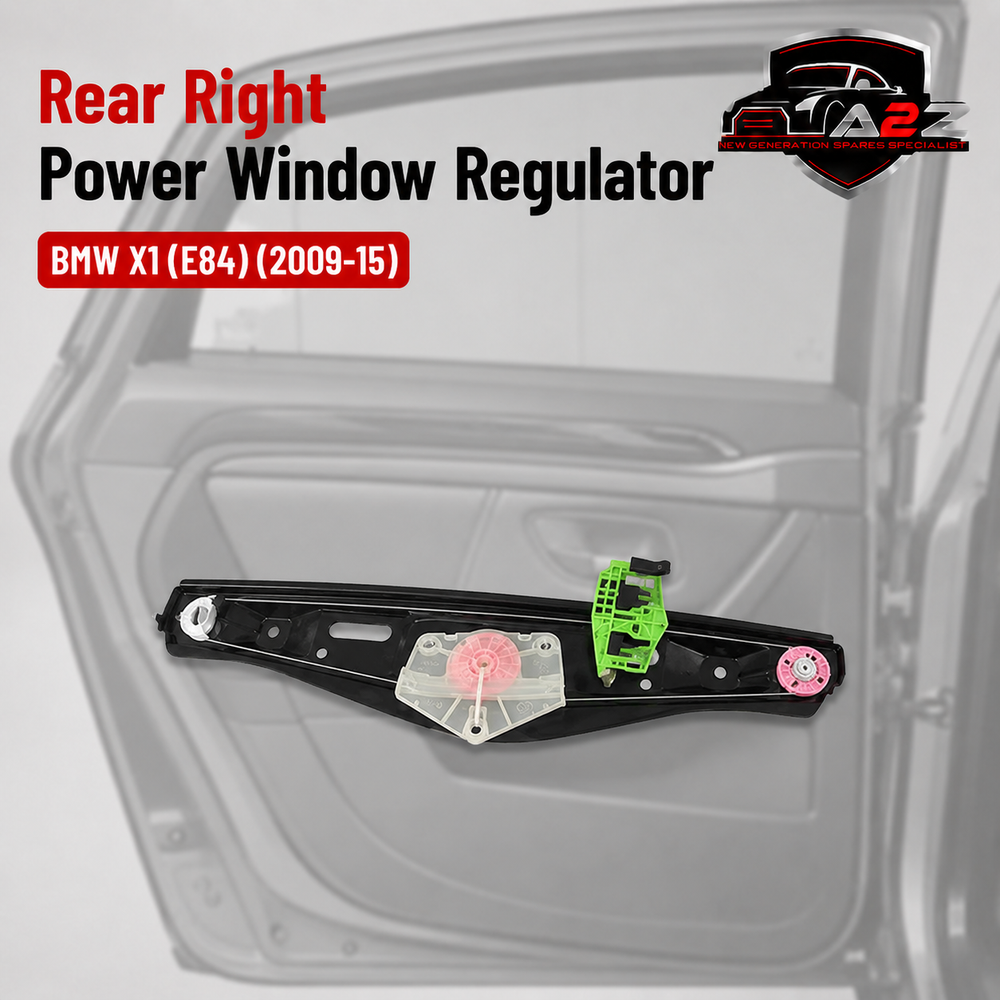 Rear Right Power Window Regulator 51352990388 Compatible with BMW X1 (E84)