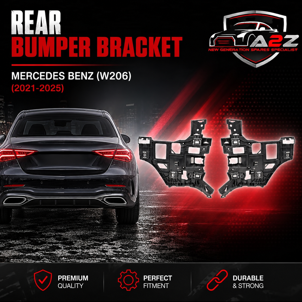 Rear Bumper Bracket Left 2068808101 & Right 2068808201 Compatible With Mercedes Benz  (W206) C-Class (2022-2025) Tag No.814