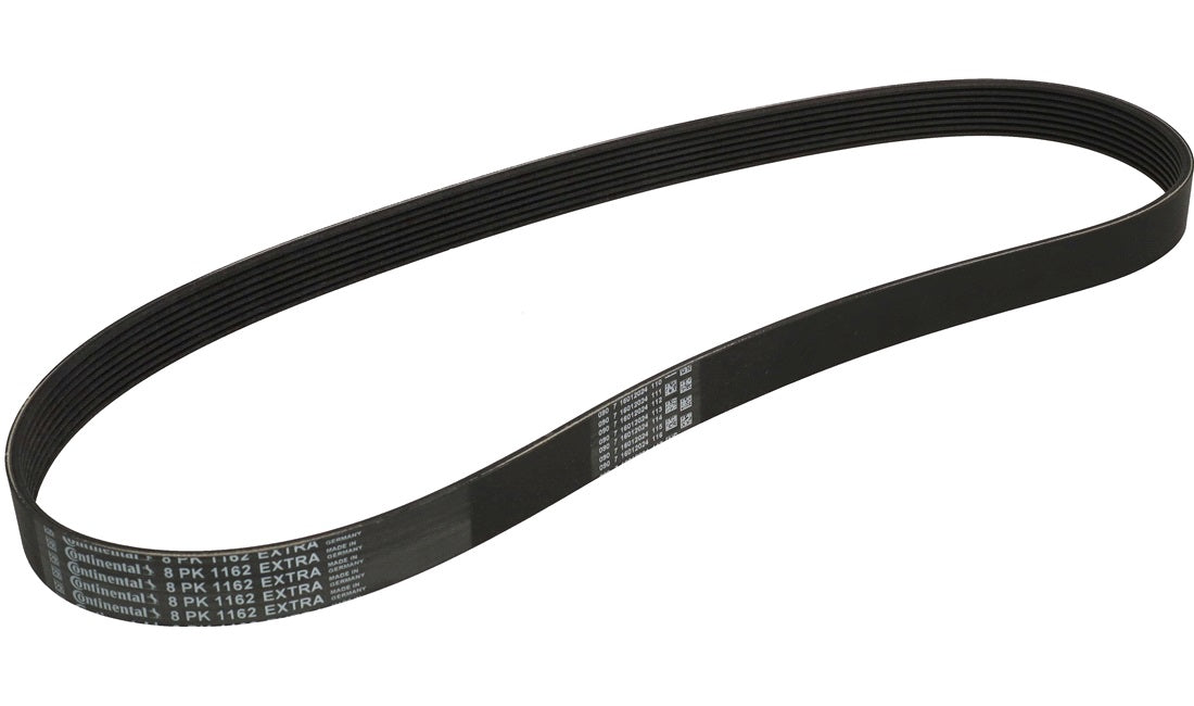 Extra Multi Rib Belt 8PK1162 11288597653 Compatible With BMW 3 (G20, G80, G28), X3 (G01, F97, G08) (CONTINENTAL)