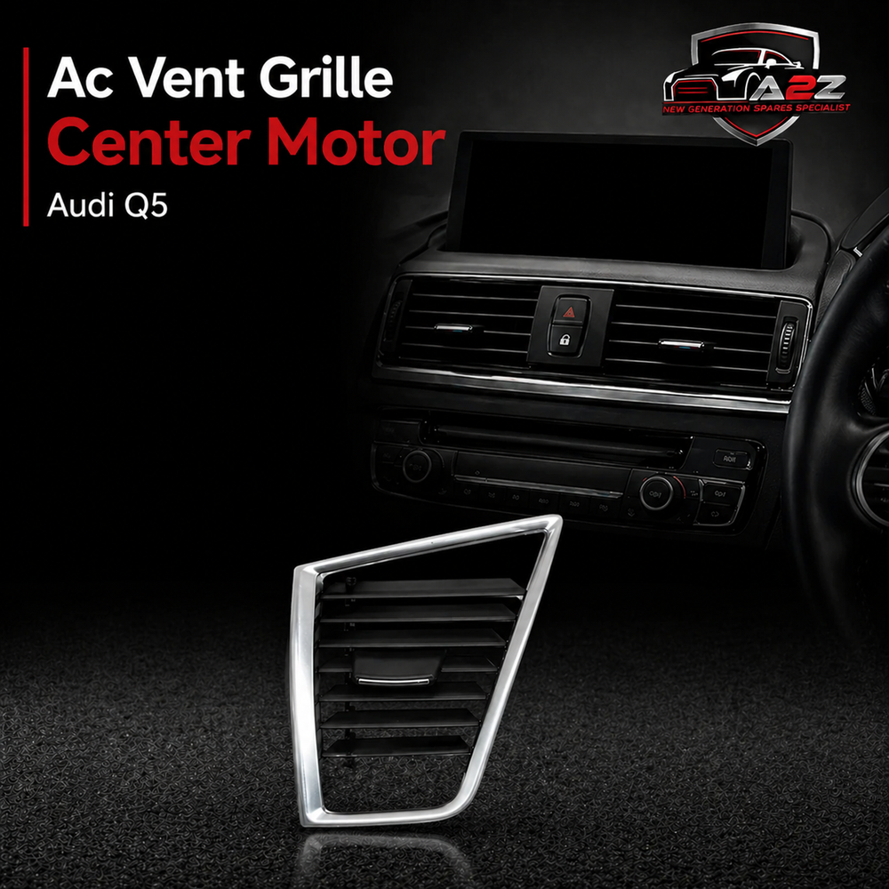 Black Ac Vent Grille Center 8R2820951E & Right 8R2820902E & Left 8R2820901E  Compatible With Audi Q5