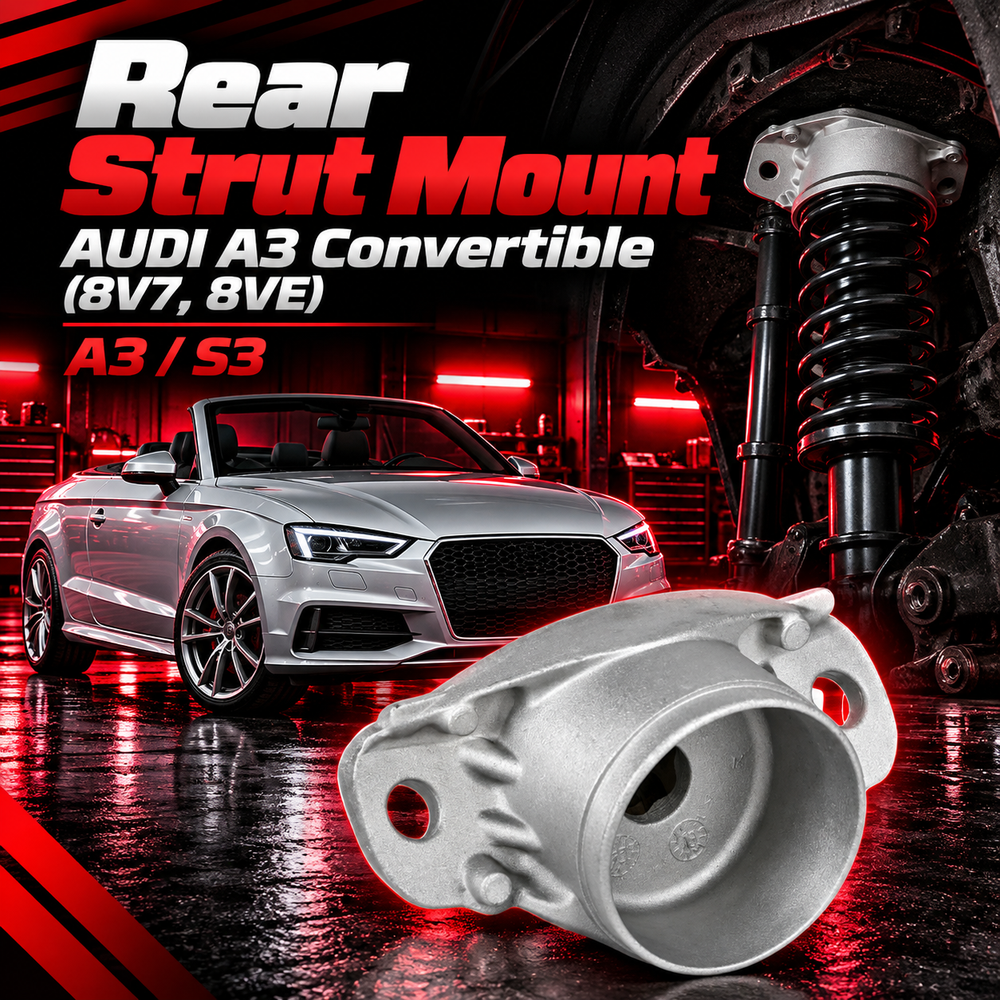 Rear Strut Mount 5Q0513353E Compatible With AUDI A3 Convertible (8V7, 8VE) | A3 / S3