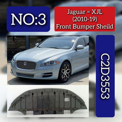 Front Bumper Sheild C2D3553 Compatible With Jaguar XJL (2010-2019) Tag No.3