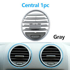 Front Air Vent Grille Outlet Panel Center 1648302154 Left & Right (Set) Compatible With MERCEDES BENZ GL-CLASS W164