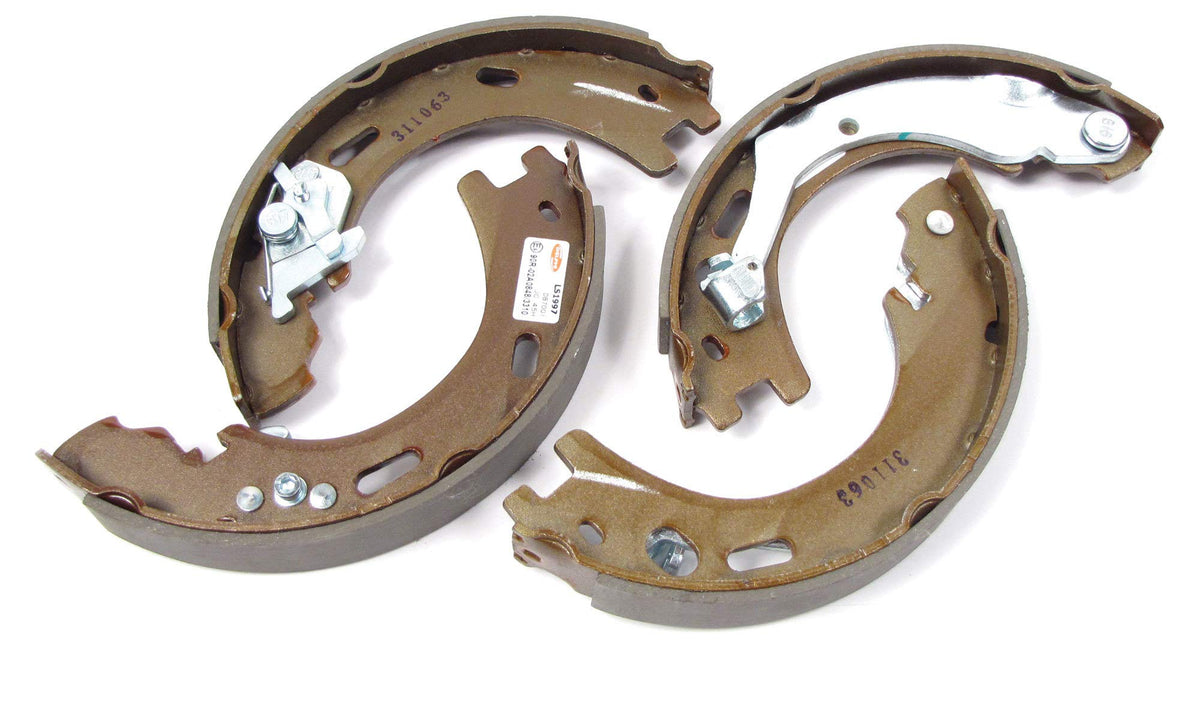 Rear Parking Brake Shoe Set LR031947 Compatible With LAND ROVER DISCOVERY IV (L319) & | LR4 RANGE ROVER SPORT I (L320)