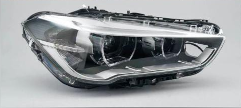 Headlight Headlamp Left 63117472223 & Right 63117472224 (Without Blaster) Compatible With BMW X1 F48 (2016-2019) Projector