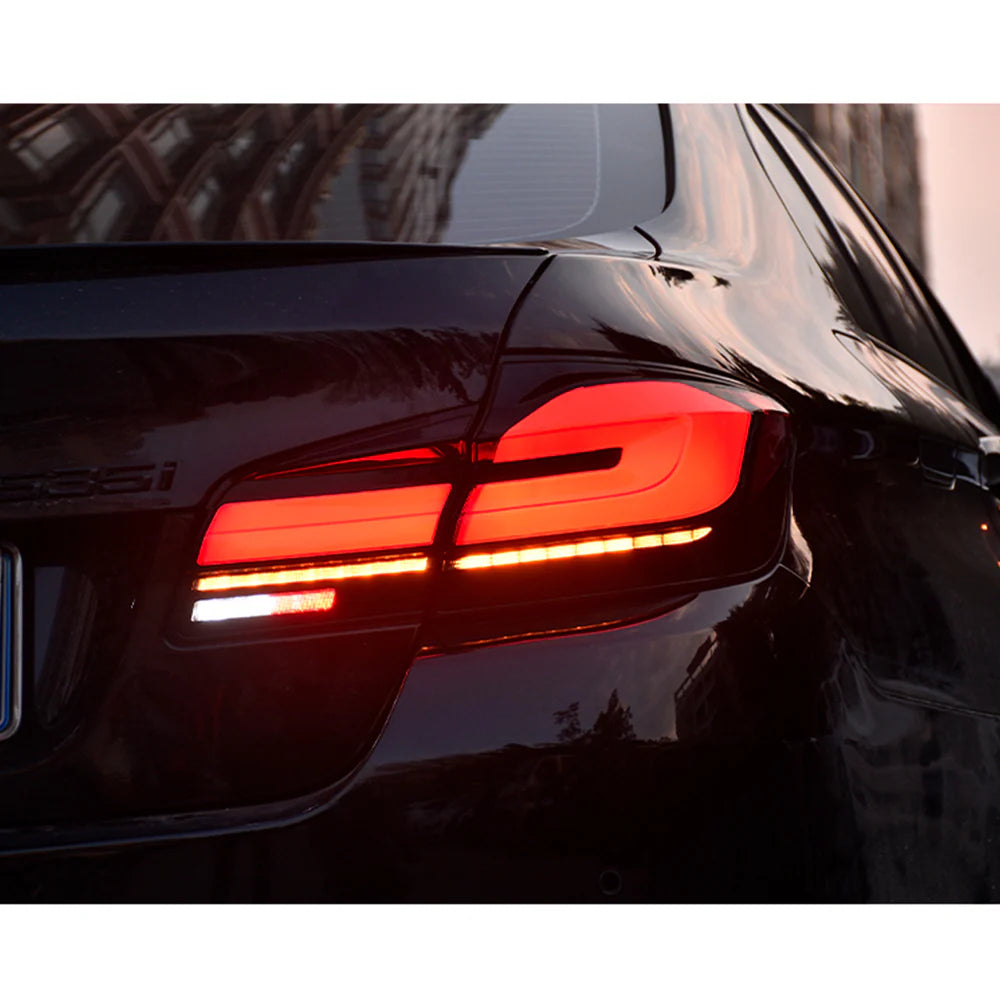 Upgrade Complete Tail Light Assy Set ( Upgrade Normal To G30 Latest Style) Plug And Play No Need To Change Bumper Compatible With BMW F10 (2011-17) Tag No.1