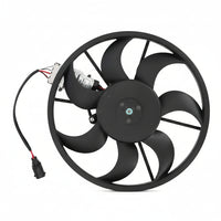 Engine Cooling Fan Motor Fan Assembly (Big) 7L0959455E Compatible With AUDI Q7 (4LB) & PORSCHE CAYENNE (9PA) & VW TOUAREG (7LA, 7L6, 7L7)