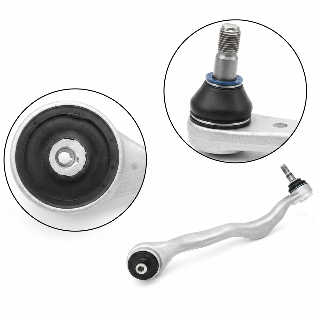 Front Lower Control Arm (Set Of 4) 31126852991 31126852992 31126855741 31126855742 Compatible with BMW 3 Series F30