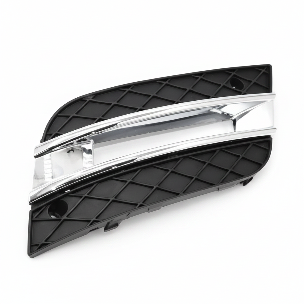 Fog Lamp Cover With Chrome Left 1648801924 & Right 1648802024 A1648801924 Compatible With Mercedes-Benz ML-W164 (2010-2012) Tag No.342
