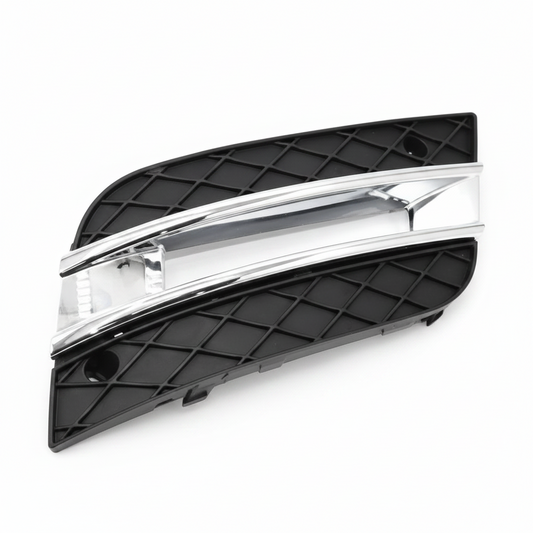 Fog Lamp Cover With Chrome Left 1648801924 & Right 1648802024 A1648801924 Compatible With Mercedes-Benz ML-W164 (2010-2012) Tag No.342