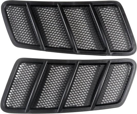 Hood Air Vent Grille Cover Left 1668800105 & Right 1668800205 Compatible With MERCEDES BENZ  M-CLASS W166 & GLE W166 & GLS W166 & GL-CLASS W166
