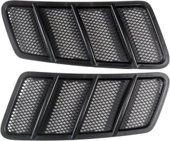 Hood Air Vent Grille Cover Set Left 1668800105 & Right 1668800205 Compatible with MERCEDES BENZ  M-CLASS W166 & GLE W166 & GLS W166 & GL-CLASS W166