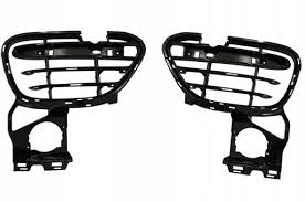 Fog Lamp Cover Compatible With Porsche Cayenne (2011-14) Fog Lamp Cover Left 95850568110 & Right 95850568210