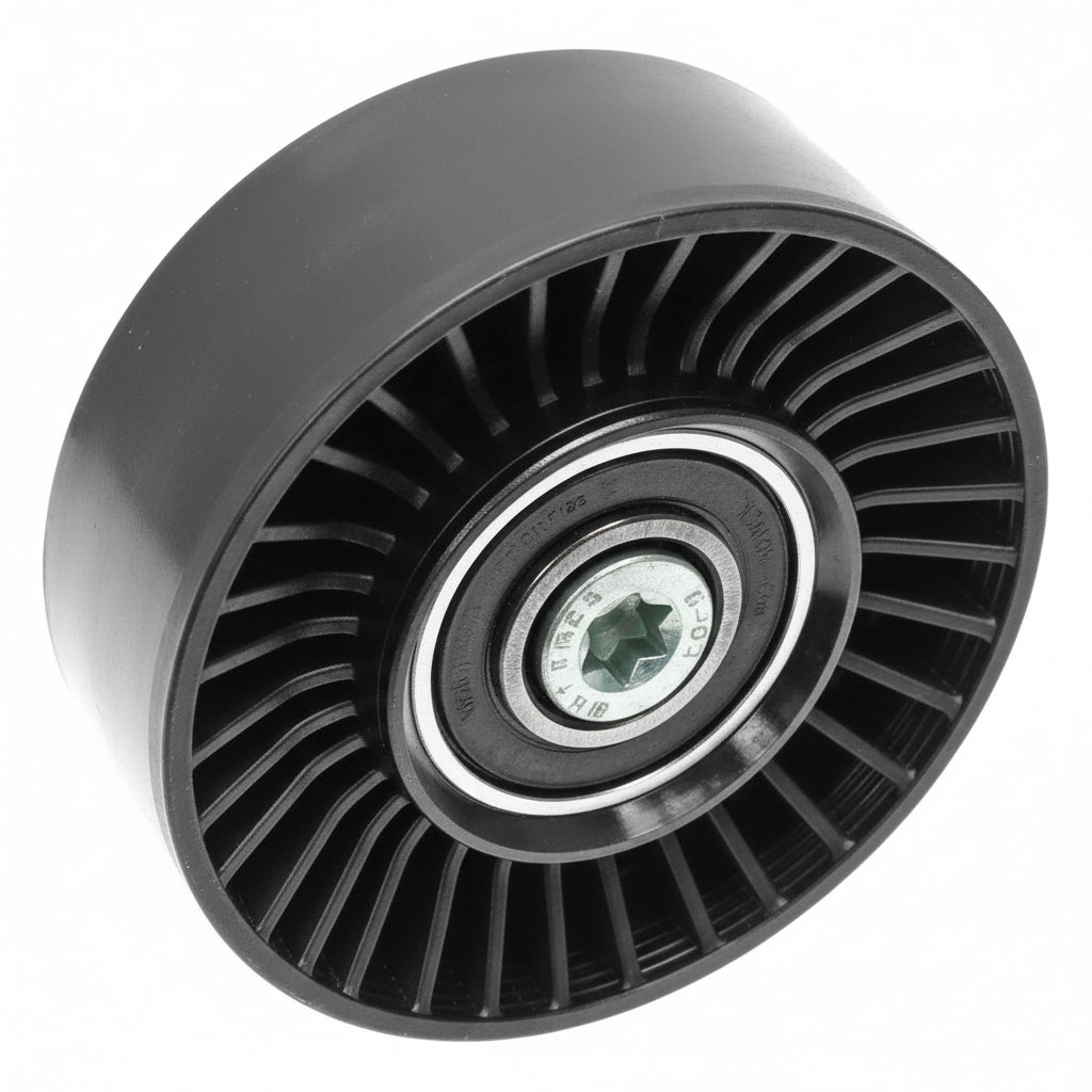 Belt Idler Pulley 11287556251 11287800333 Compatible with BMW 3 Series (E90)  & 5 Series (E60) & 5 Series (F10) Tag no : 4