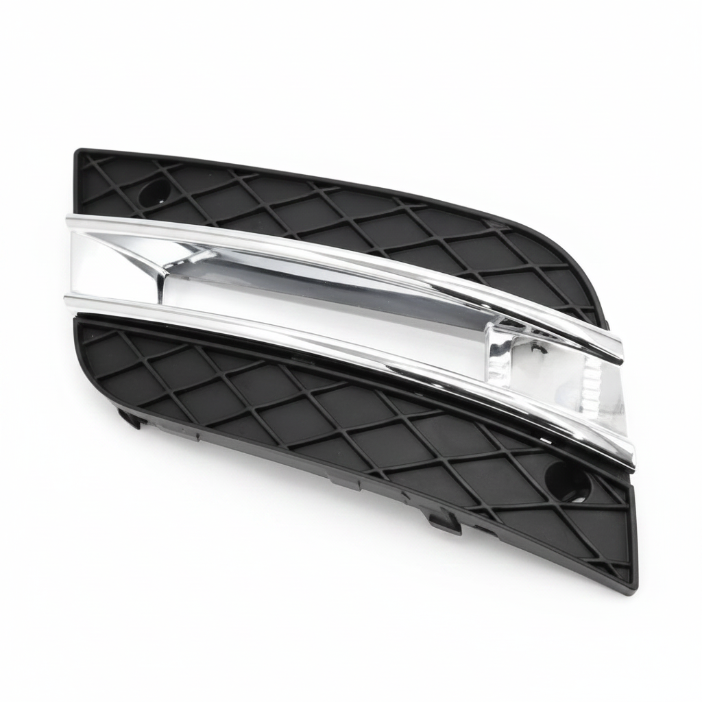 Fog Lamp Cover With Chrome Left 1648801924 & Right 1648802024 A1648801924 Compatible With Mercedes-Benz ML-W164 (2010-2012) Tag No.342
