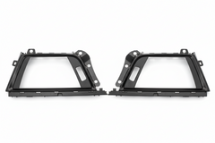 Front Ac Vent Outer Frame Matt Chrome 64229346226 Compatible With BMW 3-Series F30 & F34 GT