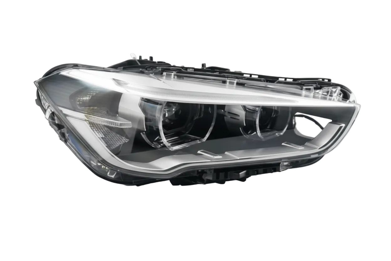 Headlight Headlamp Left 63117472223 & Right 63117472224 (Without Blaster) Compatible With BMW X1 F48 (2016-2019) Projector