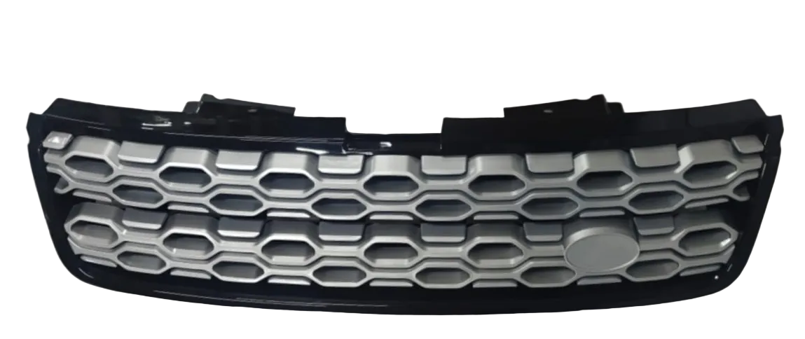 Black + Silver Show Grill Compatible With Land Rover Discovery Sports (L550) (2020-2023) Tag No.15