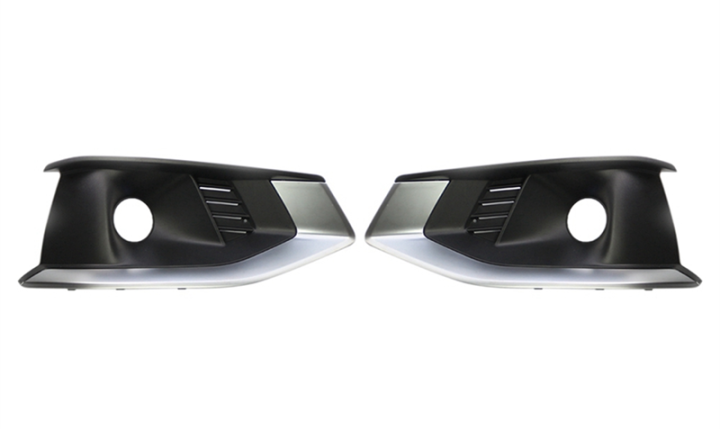 Fog Lamp Cover Set Left 8WD807681LT94 & Right 8WD807682LT94 Compatible With Audi A4 B9 (2019-2022) Tag No.21