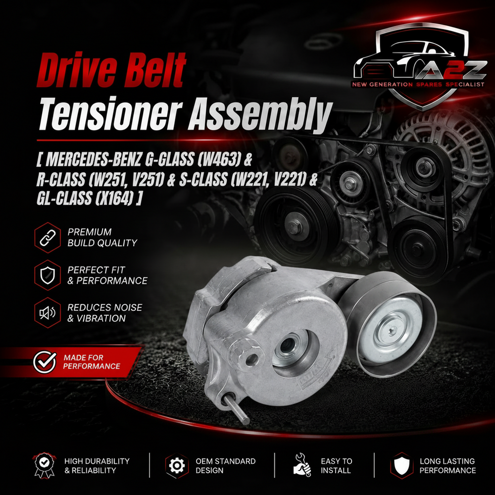 Belt Tensioner With Pulley 6422001970 Compatible with MERCEDES-BENZ E-CLASS (W212) & E-CLASS (W213) & GL-CLASS (X166)