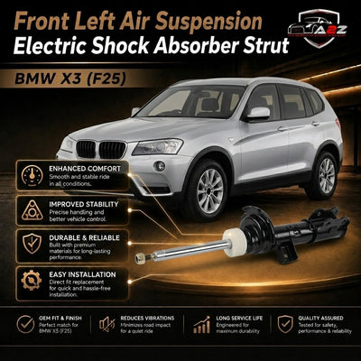 Front Left Air Suspension Electric Shock Absorber Strut 37116797025 37116797027 37116872325 Compatible With BMW X3 (F25)