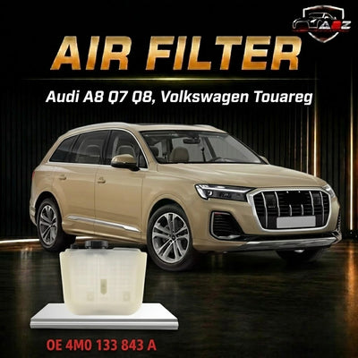 Air Filter 4M0133843A Compatible With Audi A8 Q7 Q8, Volkswagen Touareg