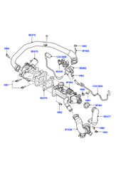 Exhaust Gas Recuperation EGR Assembly LR000997 Compatible With JAGUAR XF I (X250) & LAND ROVER FREELANDER 2 (L359) | LR2 & RANGE ROVER EVOQUE (L538)