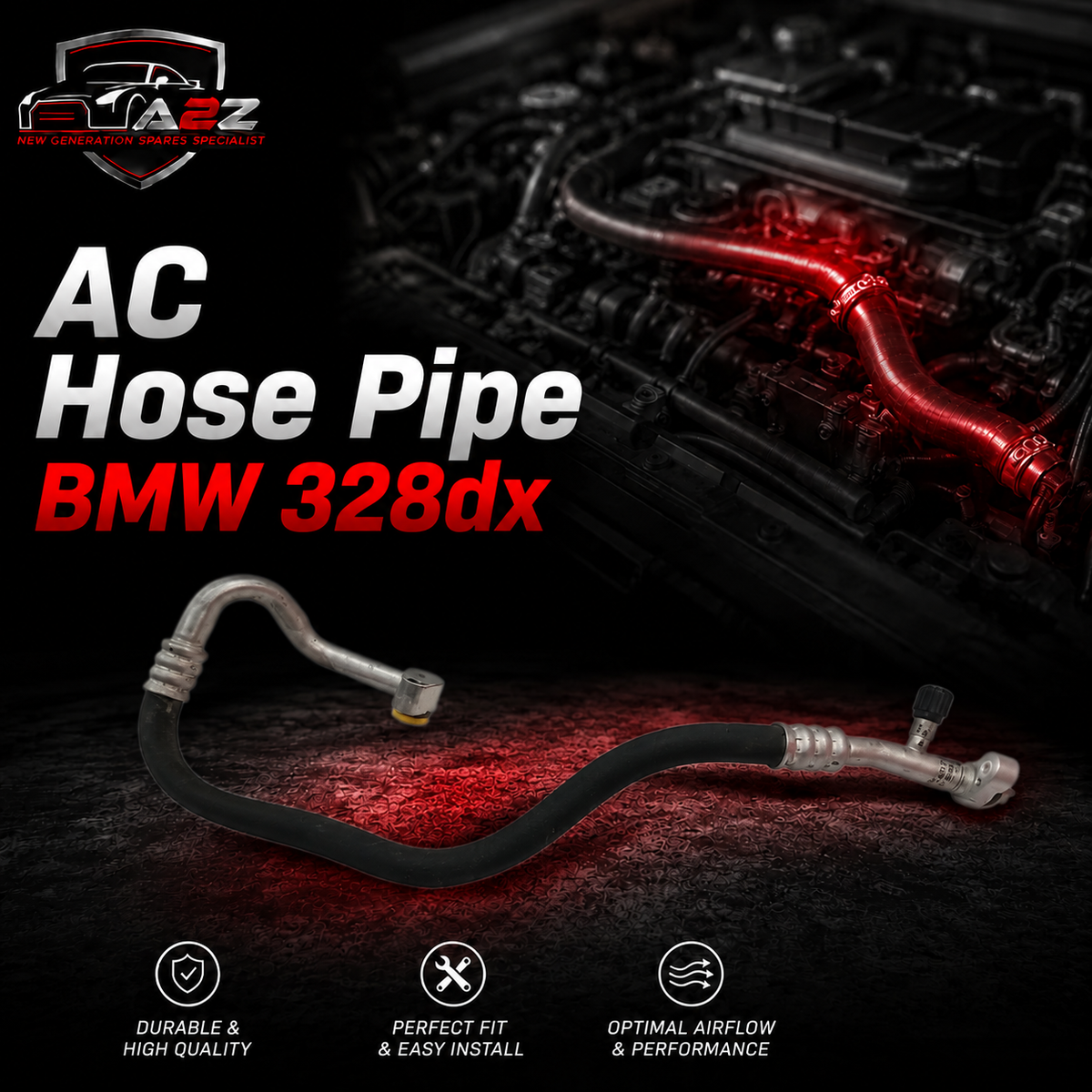 Air Conditioning  Pipe 64539212232 Compatible With BMW 328dx