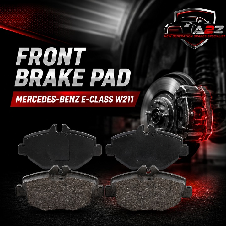 Front Brake Pad A0034206520 2374381 P050049 Compatible With MERCEDES-BENZ E-CLASS W211