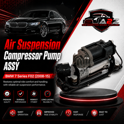 Air Suspension Compressor Pump Assy 37206794465 37206784137 37206789450 37206794465 Compatible With BMW 7 Series F02