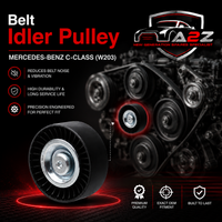Belt Idler Pulley 2712000570 A2712000270 A2712000570  Compatible with   & C-CLASS (W204) & E-CLASS (W211) & E-CLASS (W212) Tag No.1