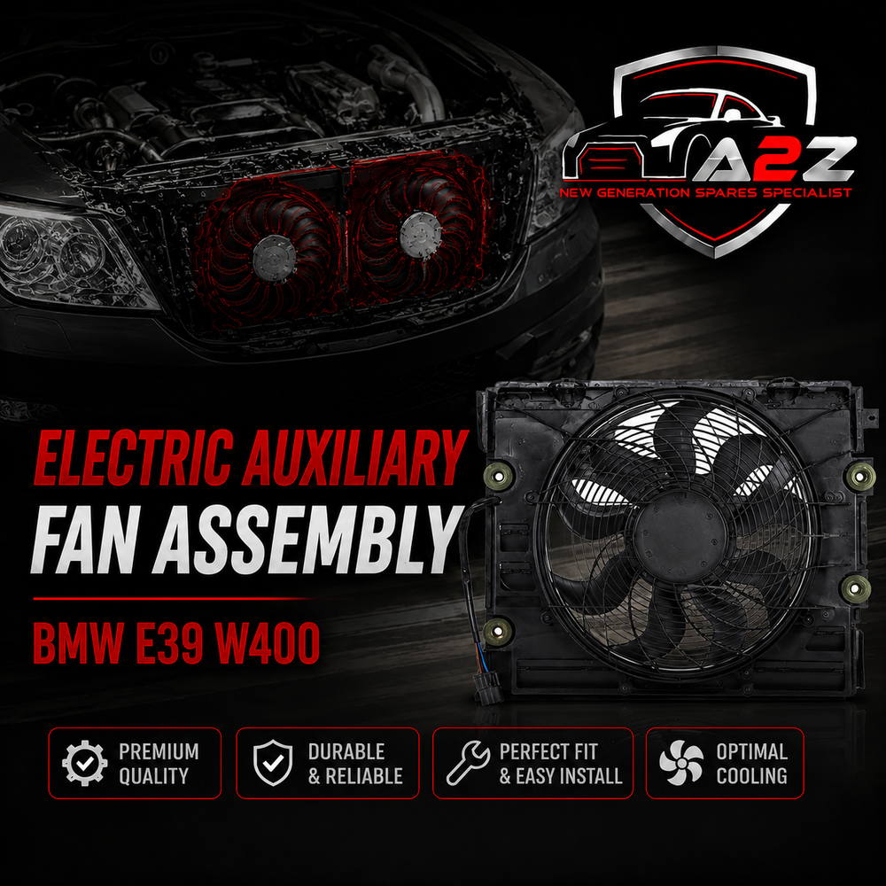 Electric Auxiliary Fan Assembly 64546921395 Compatible With BMW E39 W400