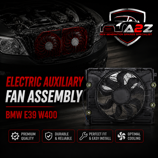 Electric Auxiliary Fan Assembly 64546921395 Compatible With BMW E39 W400