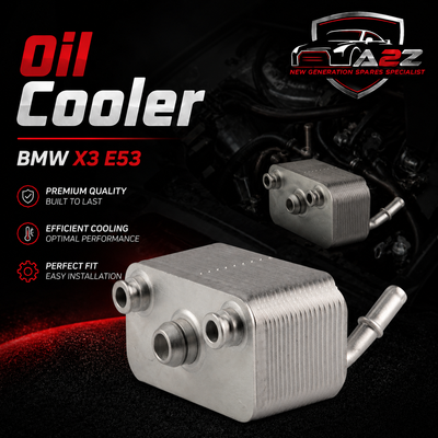 Oil Cooler 17207500754 17101439112 Compatible With BMW X3 E53