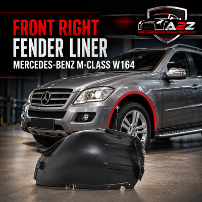 Front Right Fender Liner 1648802805 Compatible With MERCEDES-BENZ M-CLASS W164 Tag-FEM-25