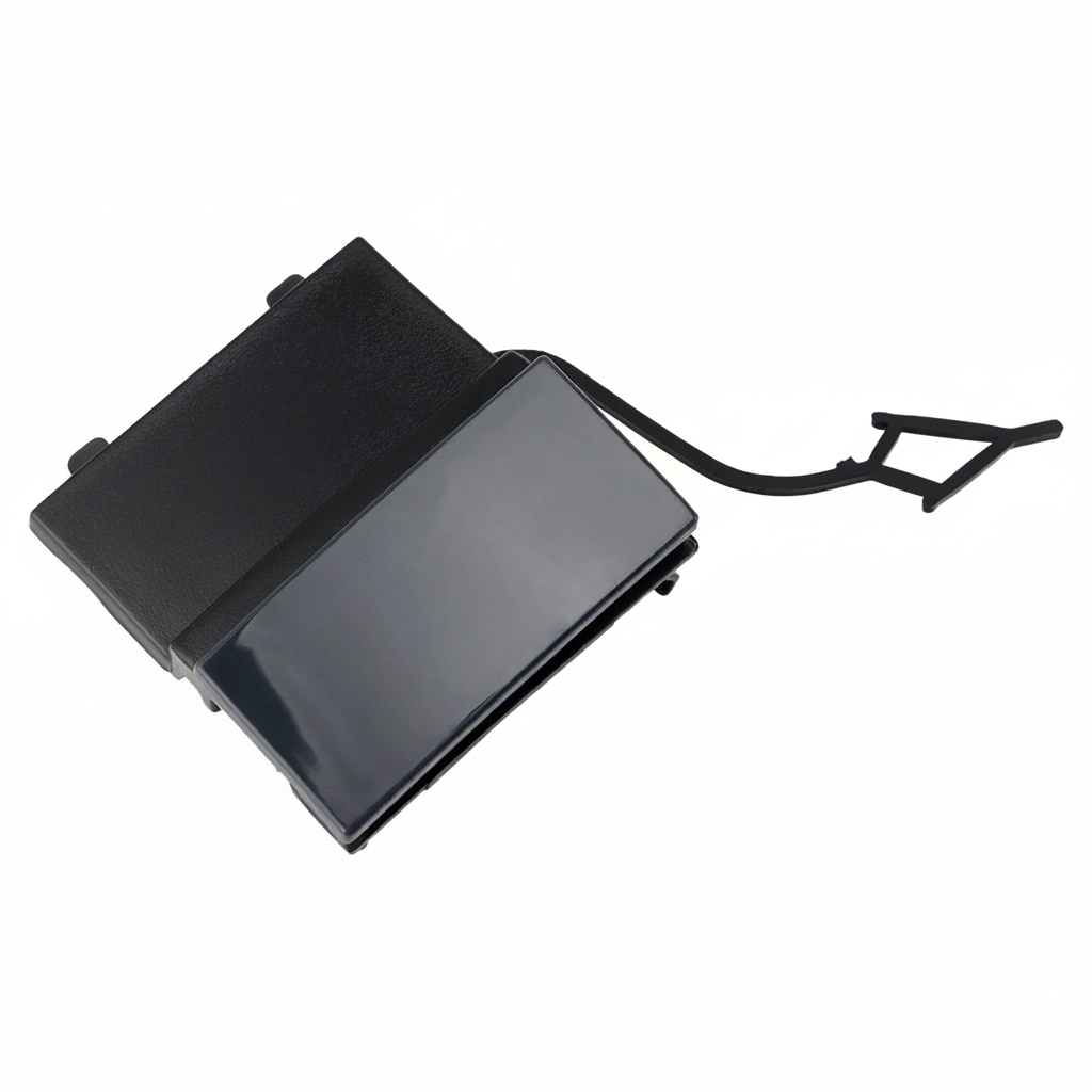 Front Bumper Tow Hook Cover Left 7P6807185A & Right 7P6807186A Compatible With Volkswagen TOUAREG (2015-18)