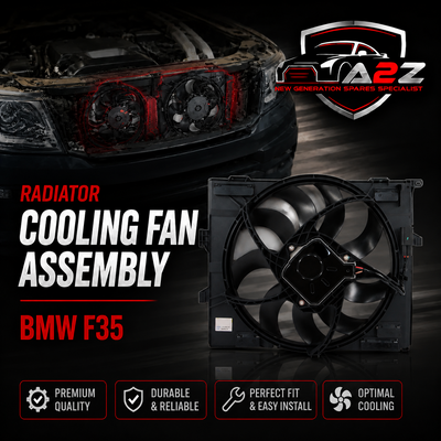 Radiator Cooling Fan Assembly 17428625440 Compatible With BMW F35