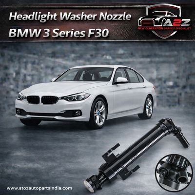Headlight Washer Nozzle Left 61677275657 & Right 61677275658 Compatible With BMW 3 Series F30