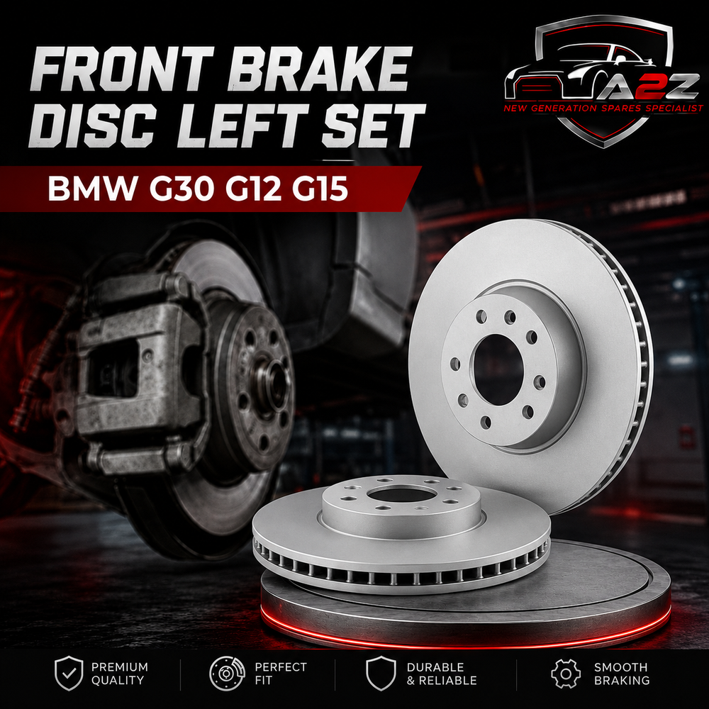 Front Brake Disc Left Set 34106875283 Compatible With BMW G30 G12 G15