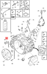 Transmission Oil Pan 30751402 Compatible With VOLVO S60 II (134) & S80 II (124)