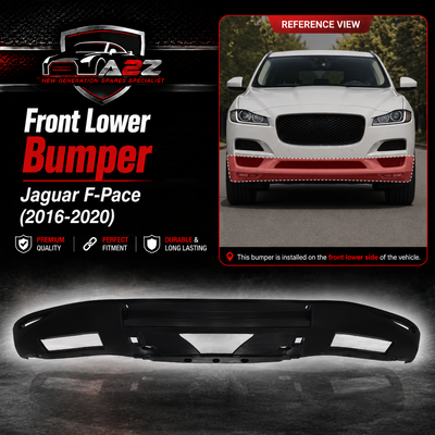 Front Lower Bumper CP20210001 Compatible With Jaguar F-Pace (2016-2020) Tag No.624
