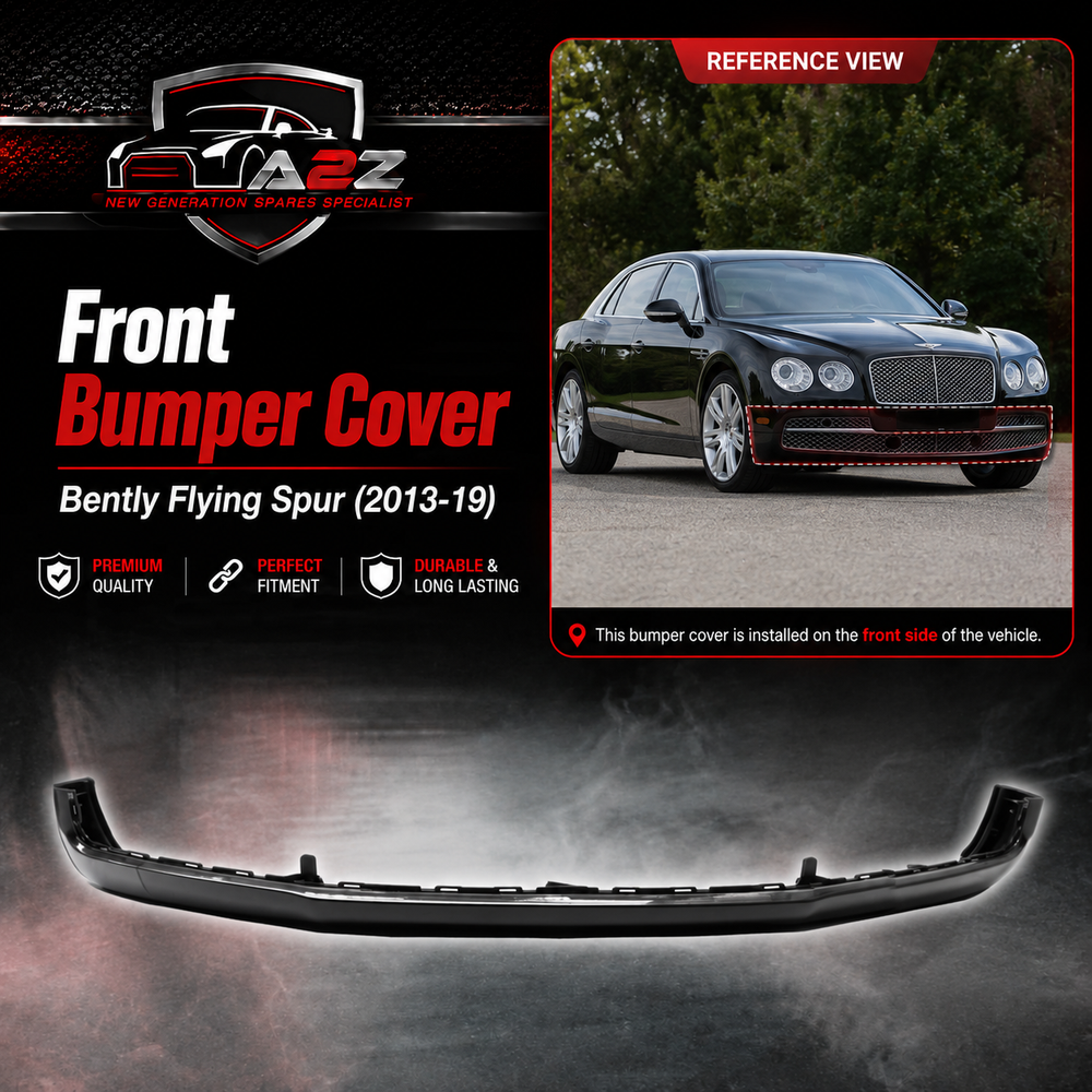 Front Bumper Cover 4W0807217 Compatible With Bently Flying Spur (2013-19)