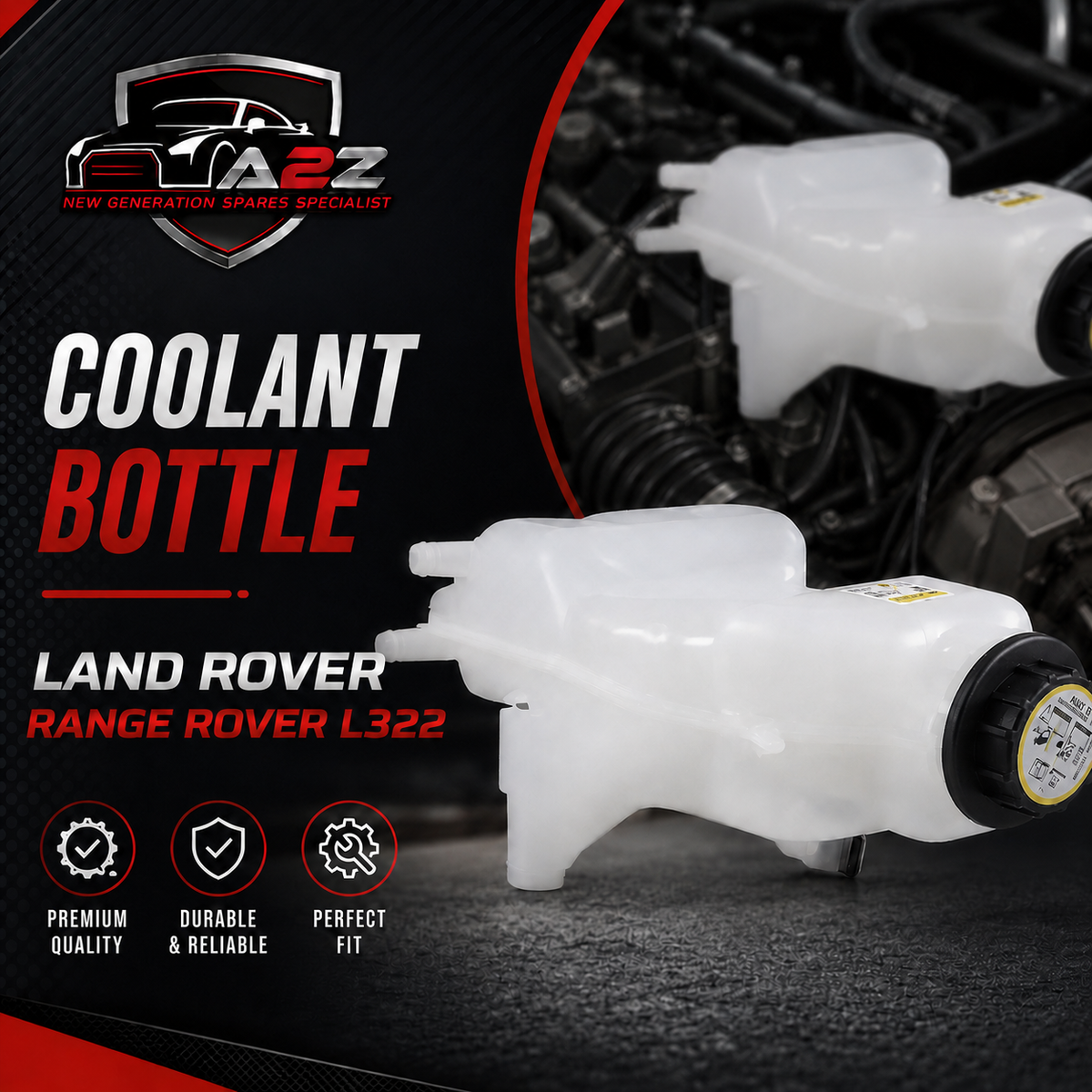 Coolant Bottle LR022731 LR010966 LR023077 LR181683 For LAND ROVER RANGE ROVER III L322 Tag-B-40