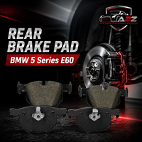 Rear Brake Pad 34216763043 34216763044 2373201 P06033 Compatible With BMW 5 Series E60