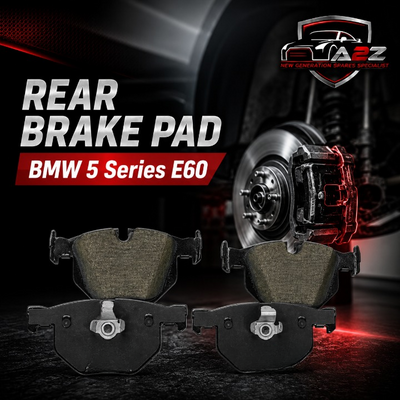 Rear Brake Pad 34216763043 34216763044 2373201 P06033 Compatible With BMW 5 Series E60