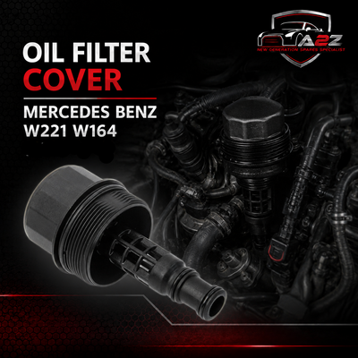 Oil Filter Cover 2721800038 A2721800038 Compatible With Mercedes Benz W221 W164