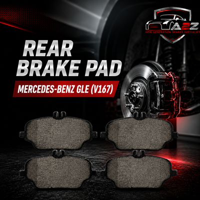 Rear Brake Pad 2621501 0004204202 P50162N Compatible With MERCEDES-BENZ GLE (V167)